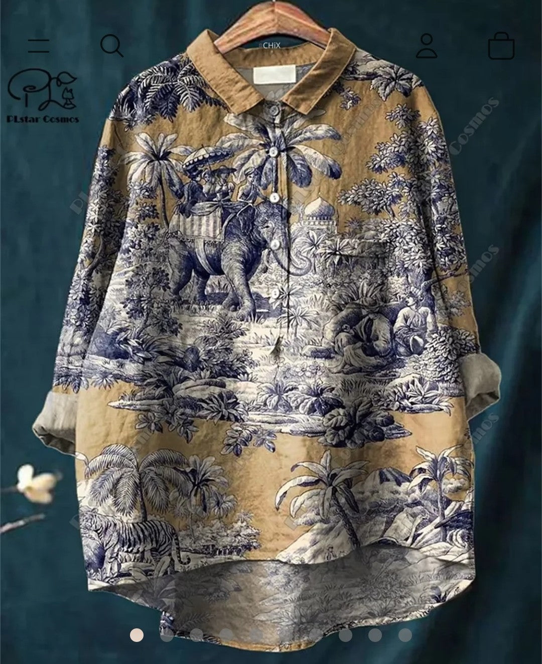 Retro Bloom: 3D Floral Open Tube Shirt for Bold Summer Vibes