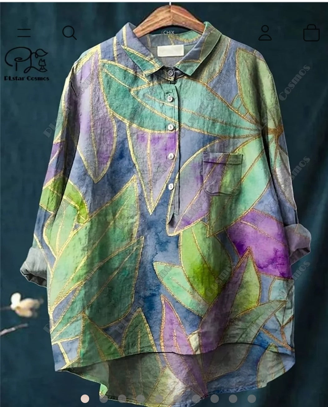 Retro Bloom: 3D Floral Open Tube Shirt for Bold Summer Vibes